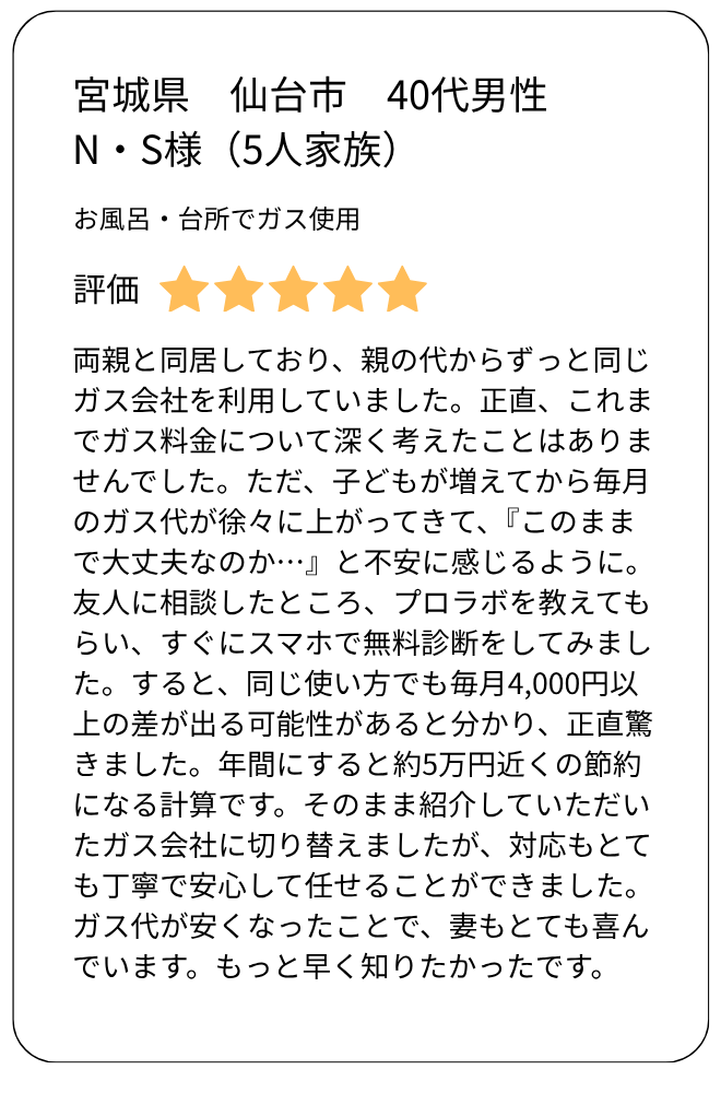 お客様の声1